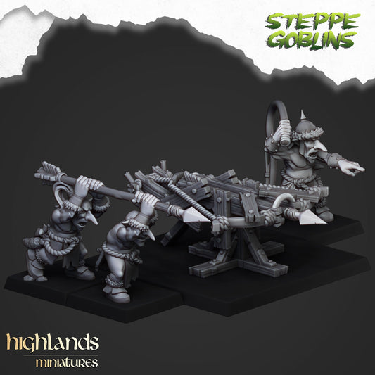 Steppe Goblin Big Crossbow, Highlands Miniatures