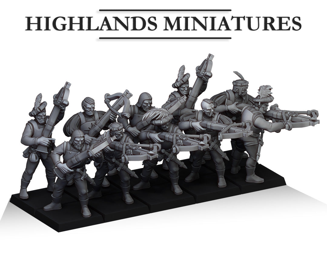 Sunland Crossbowmen, Highlands Miniatures