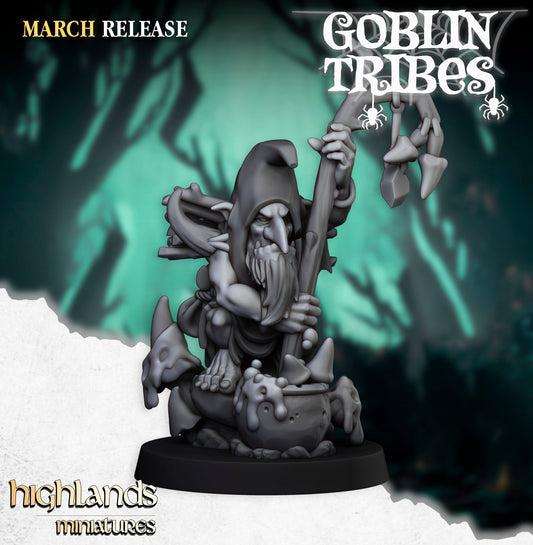 Swamp Goblin Shaman, Highlands Miniatures