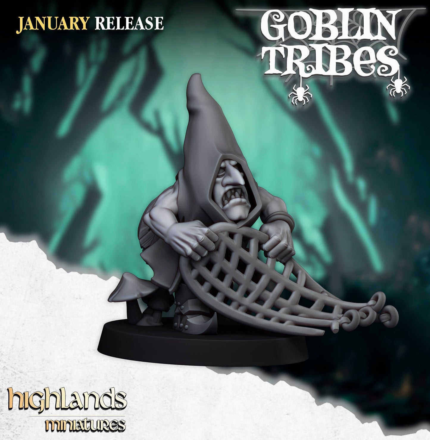 Swamp Goblin Warriors, Highlands Miniatures