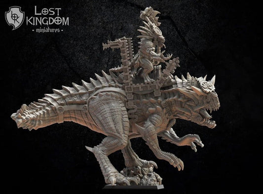 Hueitechtcatl, Carnosaur, Lost Kingdom Miniatures