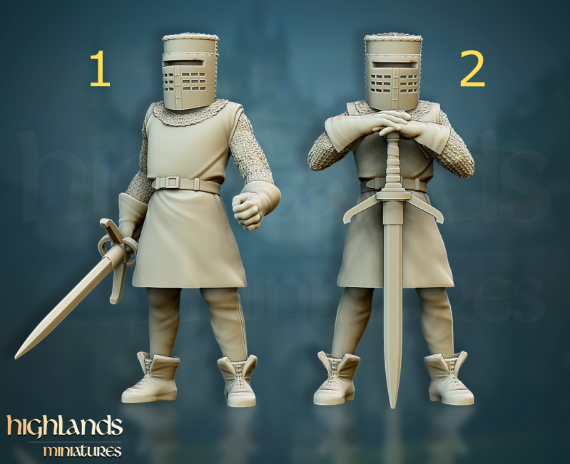 Black Knight, Highlands Miniatures