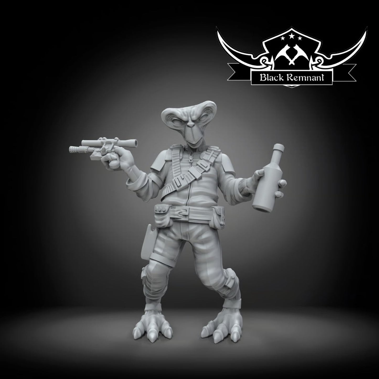 Triangular head customer, Black Remnant