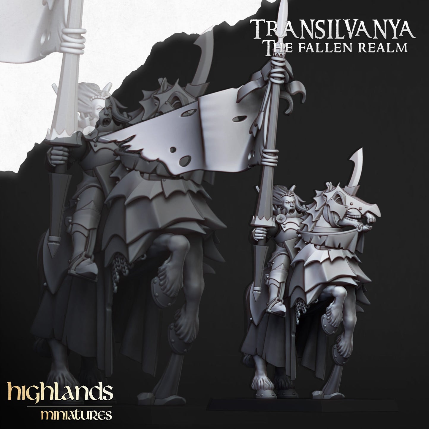 Blood Knights, Highlands Miniatures