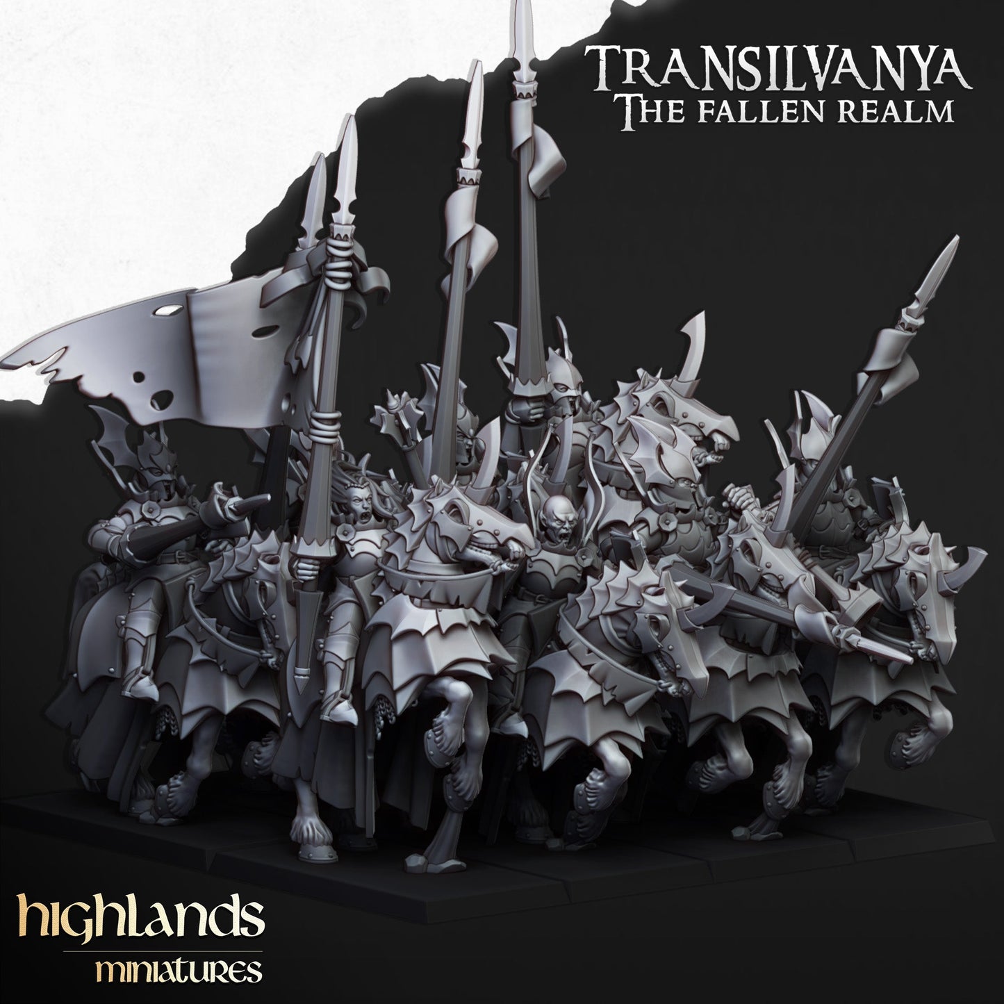 Blood Knights, Highlands Miniatures
