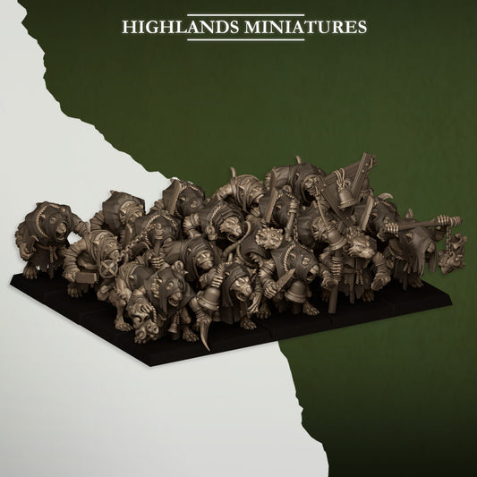Vermin Acolytes, Highlands Miniatures