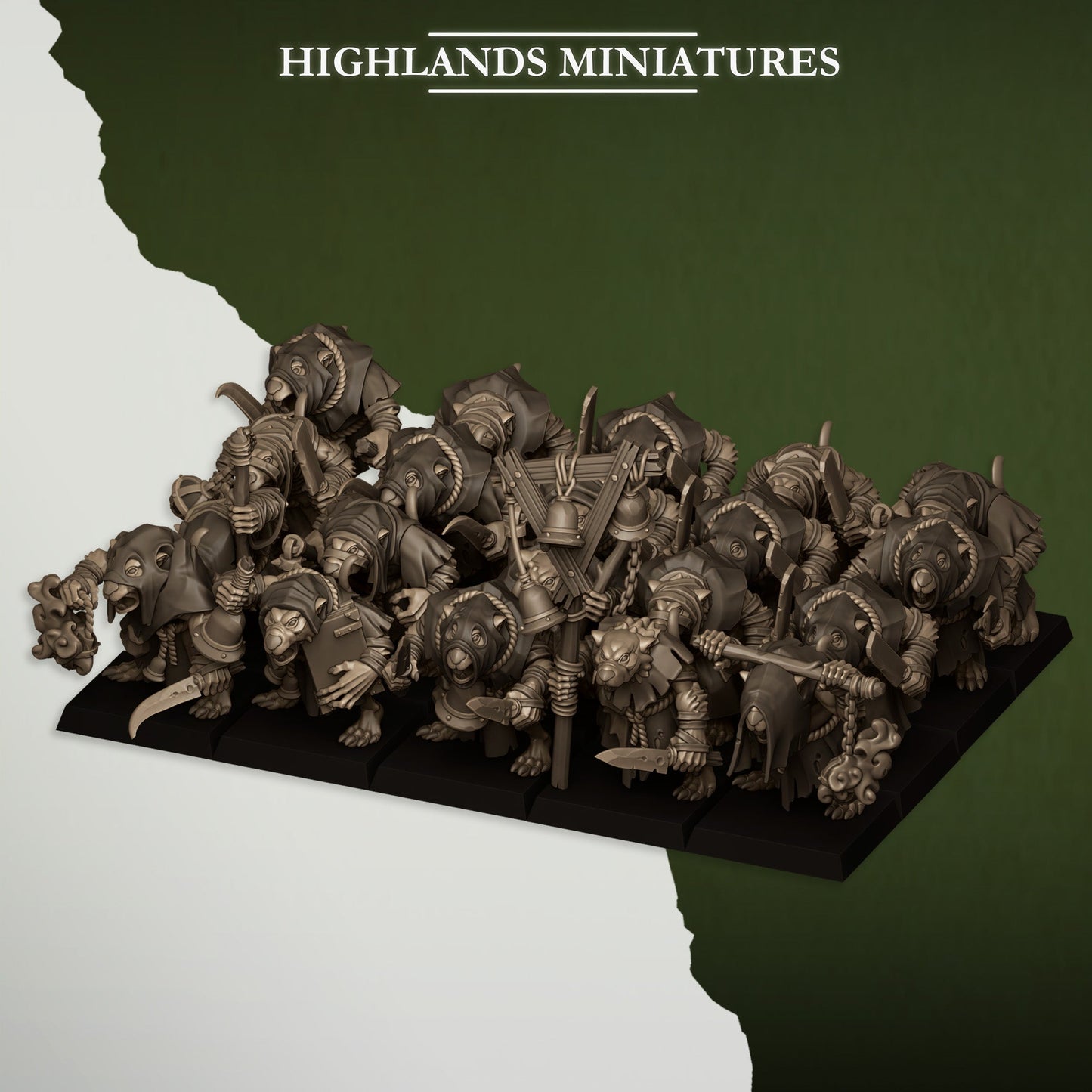 Vermin Acolytes, Highlands Miniatures