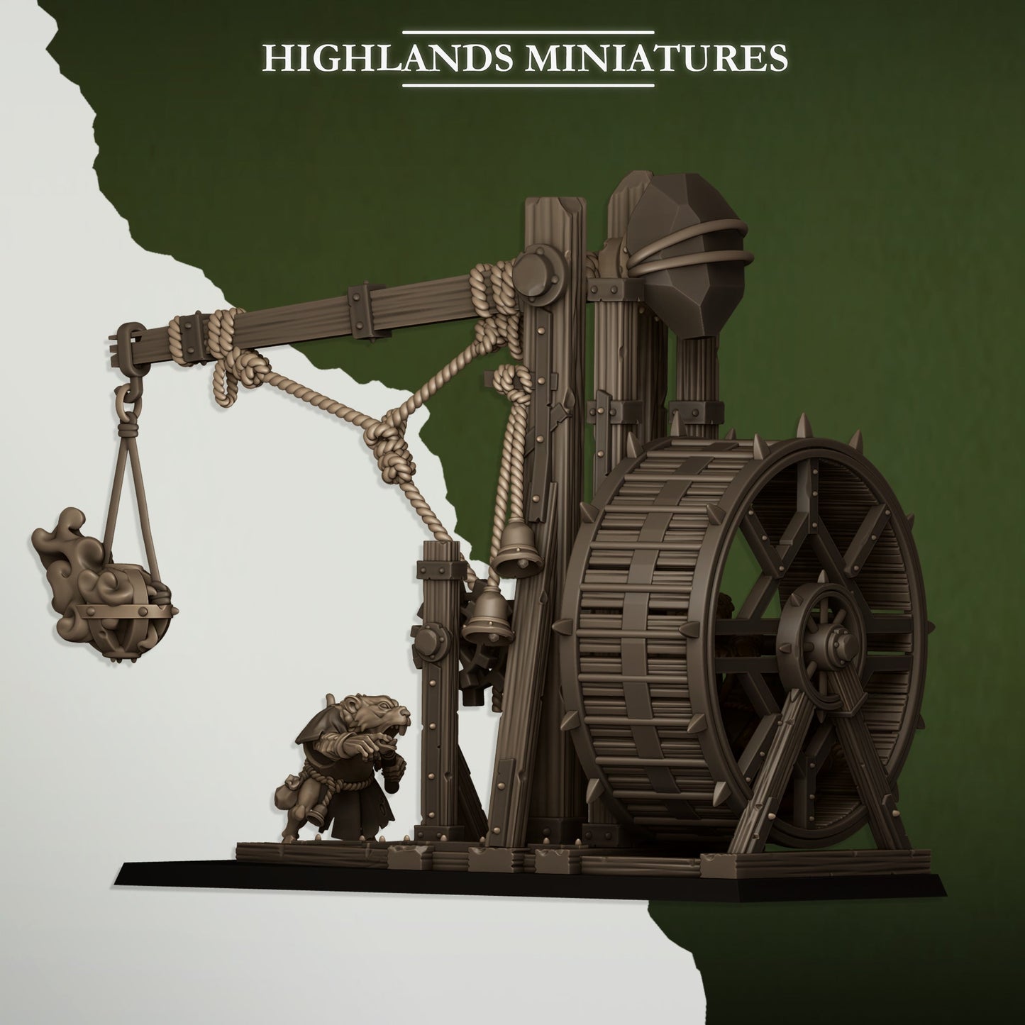 Censer Thrower, Highlands Miniatures