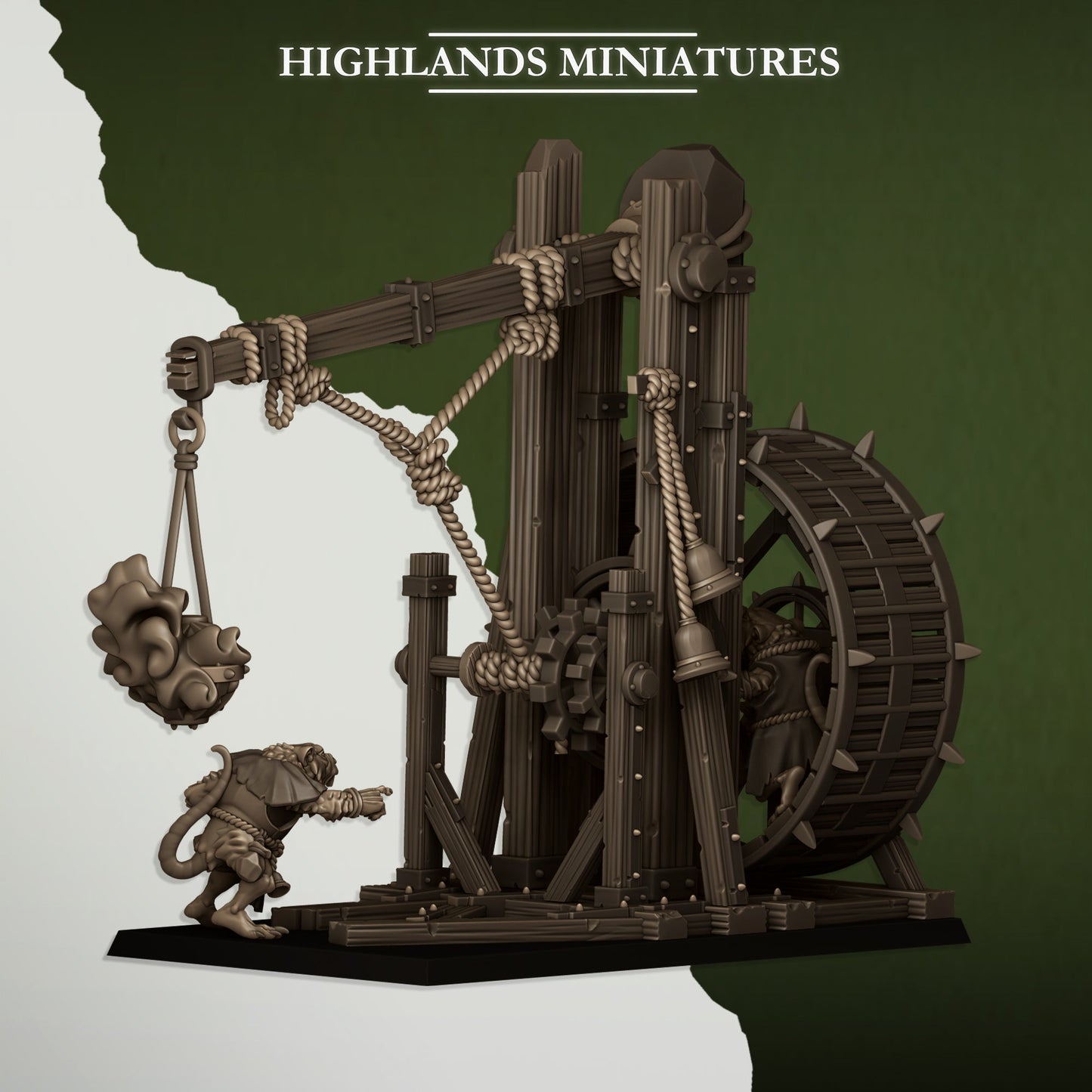 Censer Thrower, Highlands Miniatures
