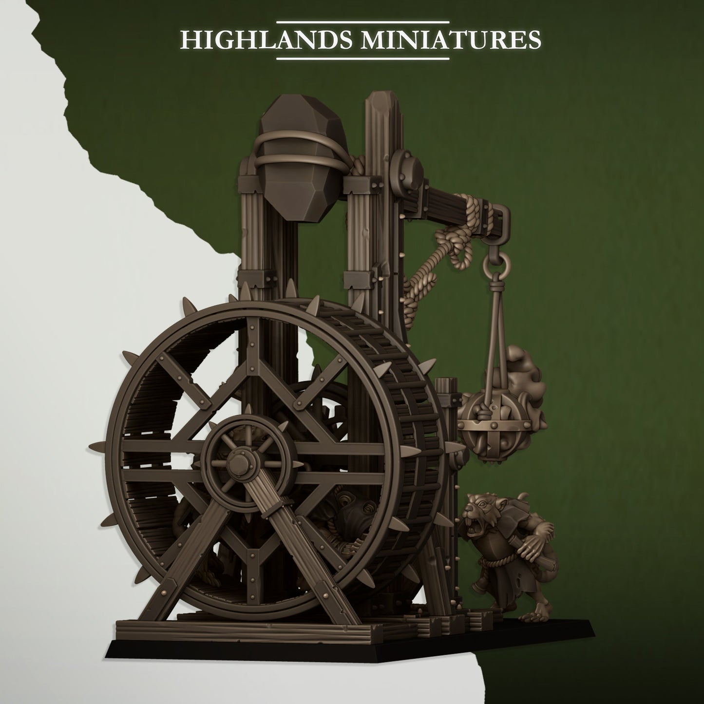 Censer Thrower, Highlands Miniatures