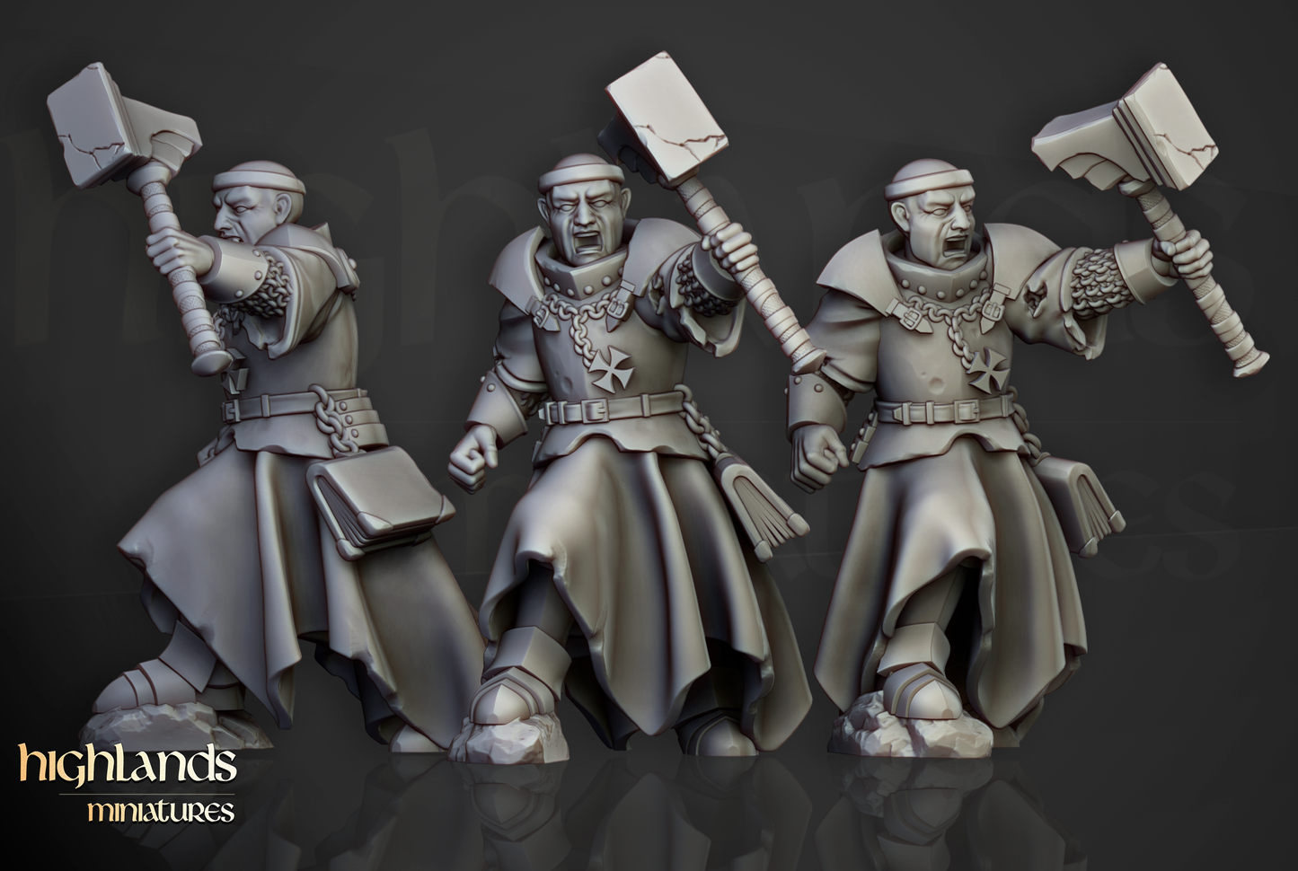 Inquisitorial Band, Highlands Miniatures