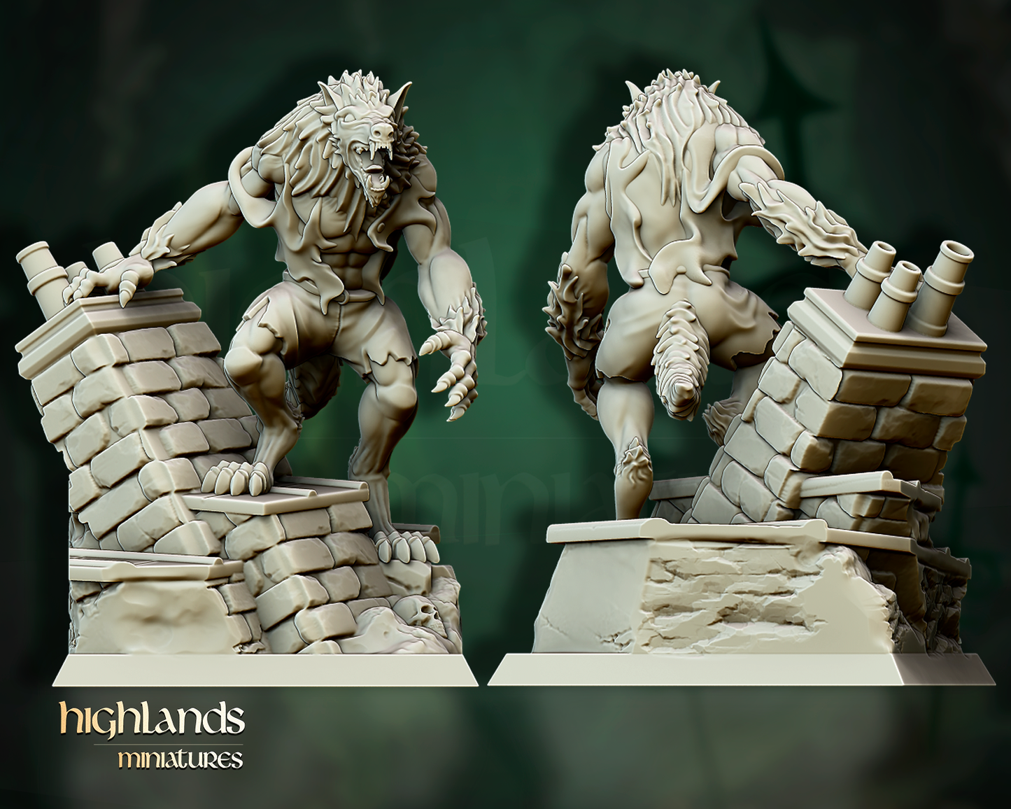 Werewolves, Highlands Miniatures
