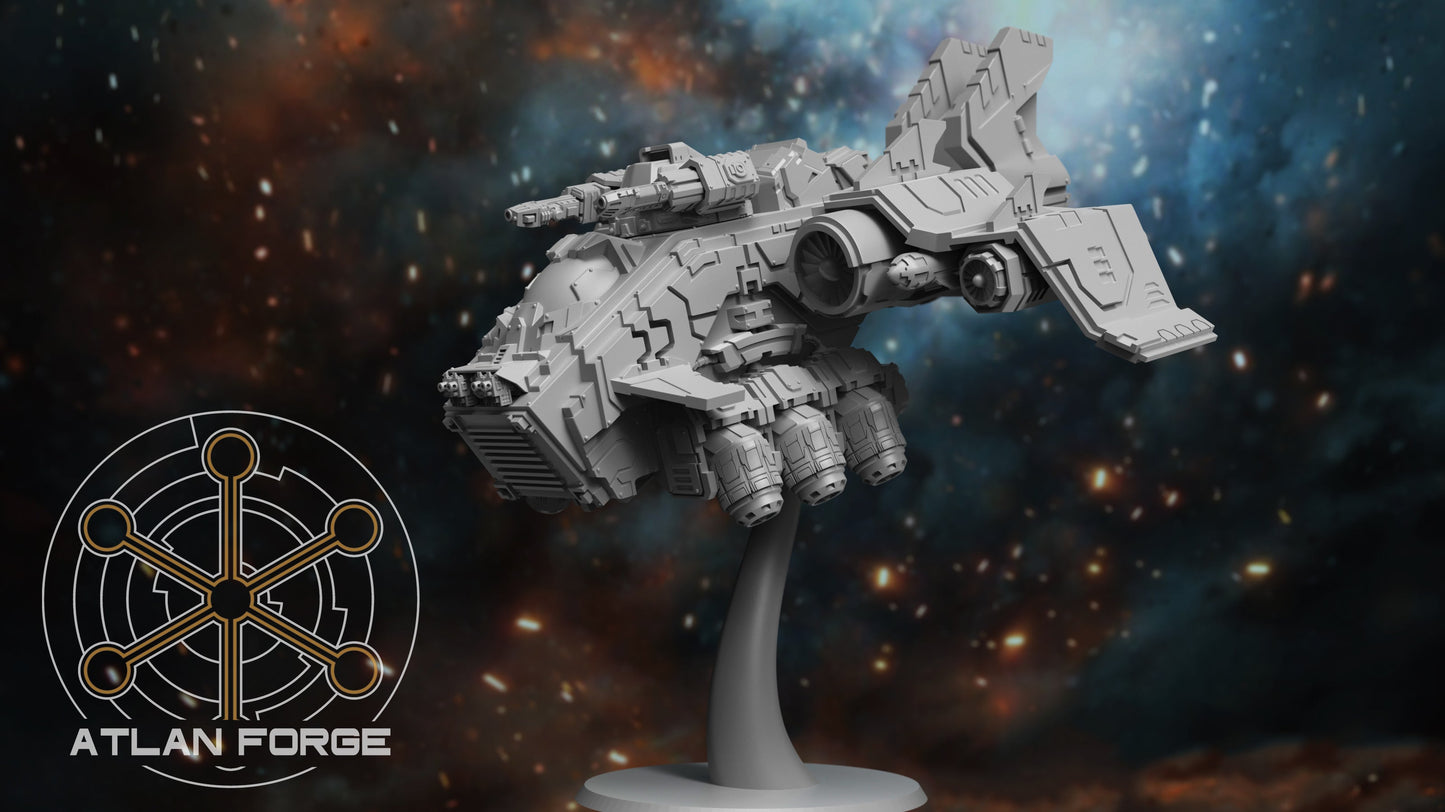 Thunderblaze Transport Gunship, Atlan Forge