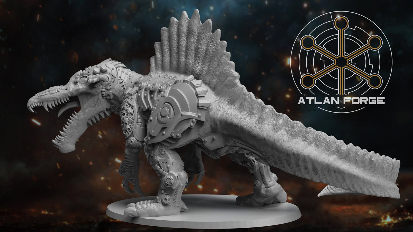 Cybernetic Spinosaur, Atlan Forge