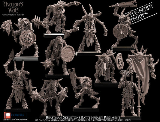Beastmen Skeleton, Avatars of War