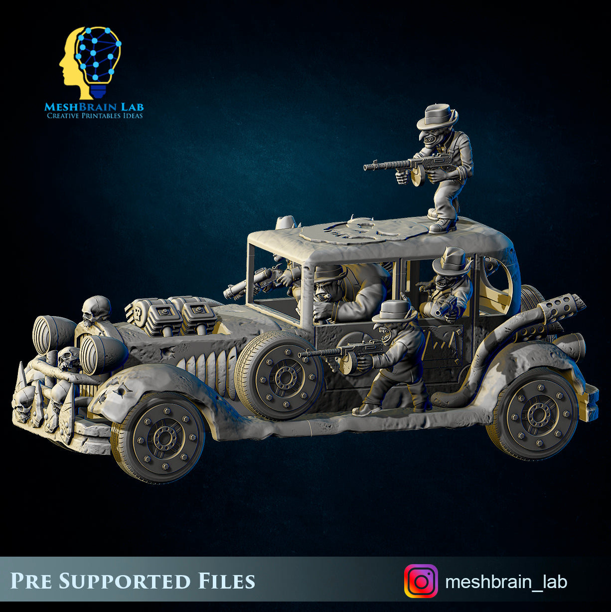 Ork Bulletproof Junk & Gang of Nuts, MeshBrain Lab