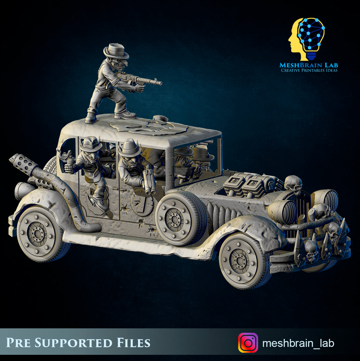 Ork Bulletproof Junk & Gang of Nuts, MeshBrain Lab