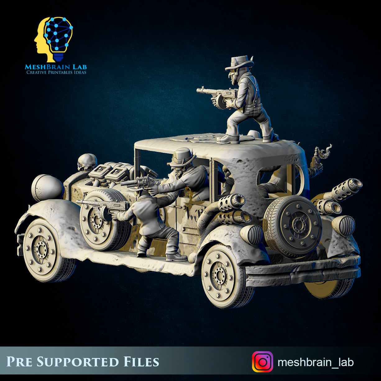 Ork Bulletproof Junk & Gang of Nuts, MeshBrain Lab