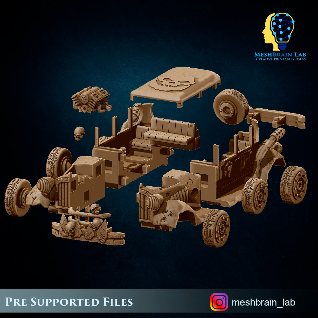 Ork Bulletproof Junk & Gang of Nuts, MeshBrain Lab