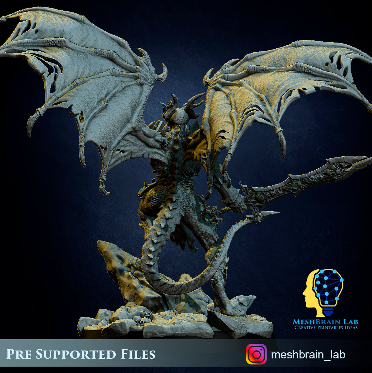 Aamon, The Demon Lord of the Abyss, MeshBrain Lab