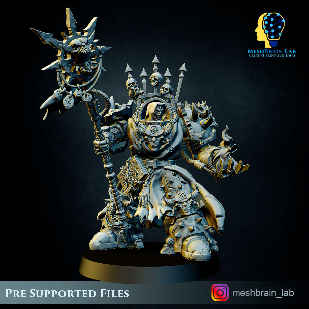 Chaos Terminator Sorcerer, MeshBrain Lab