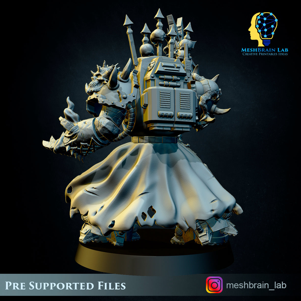 Chaos Terminator Sorcerer, MeshBrain Lab