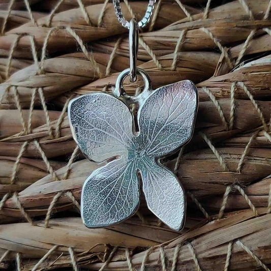 Colgante Flor de Hortensia