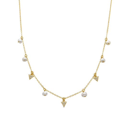 Collar acabado oro 18k