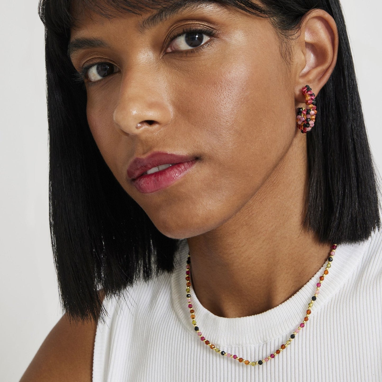 Collar acabado oro 18k