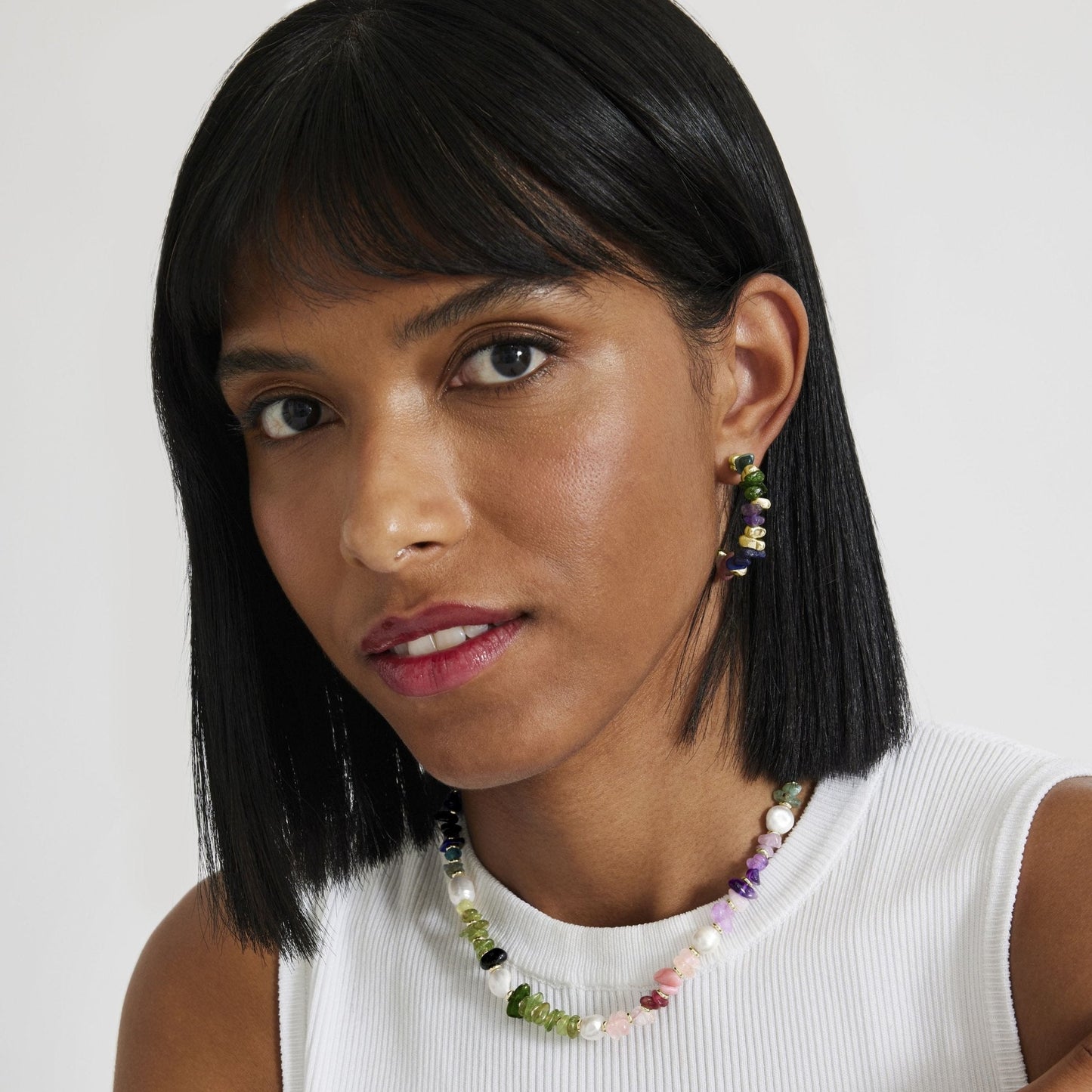 Collar acabado oro 18k