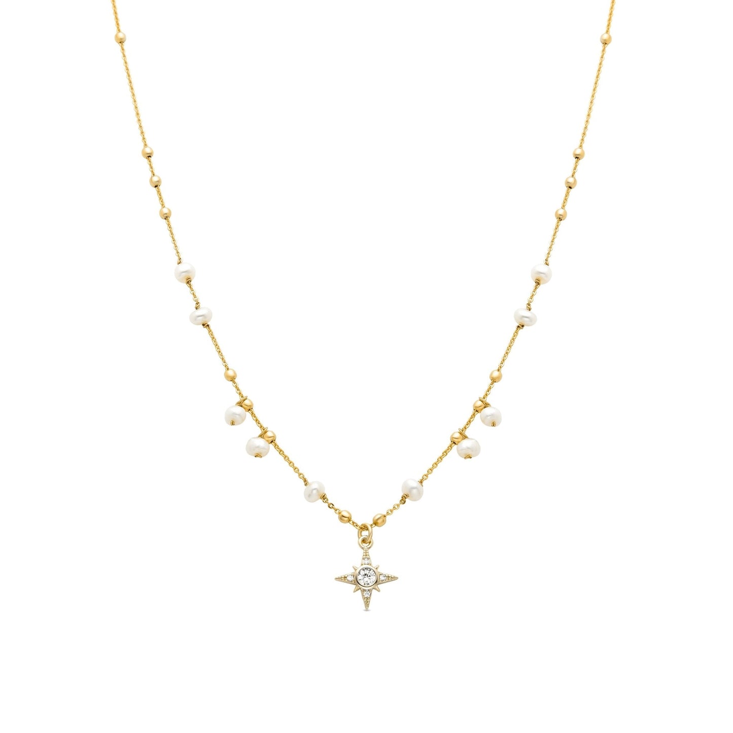 Collar acabado oro 18k