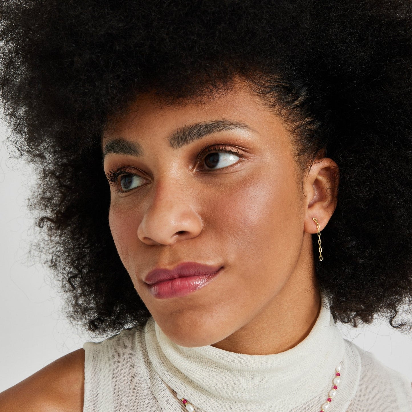 Collar acabado oro 18k