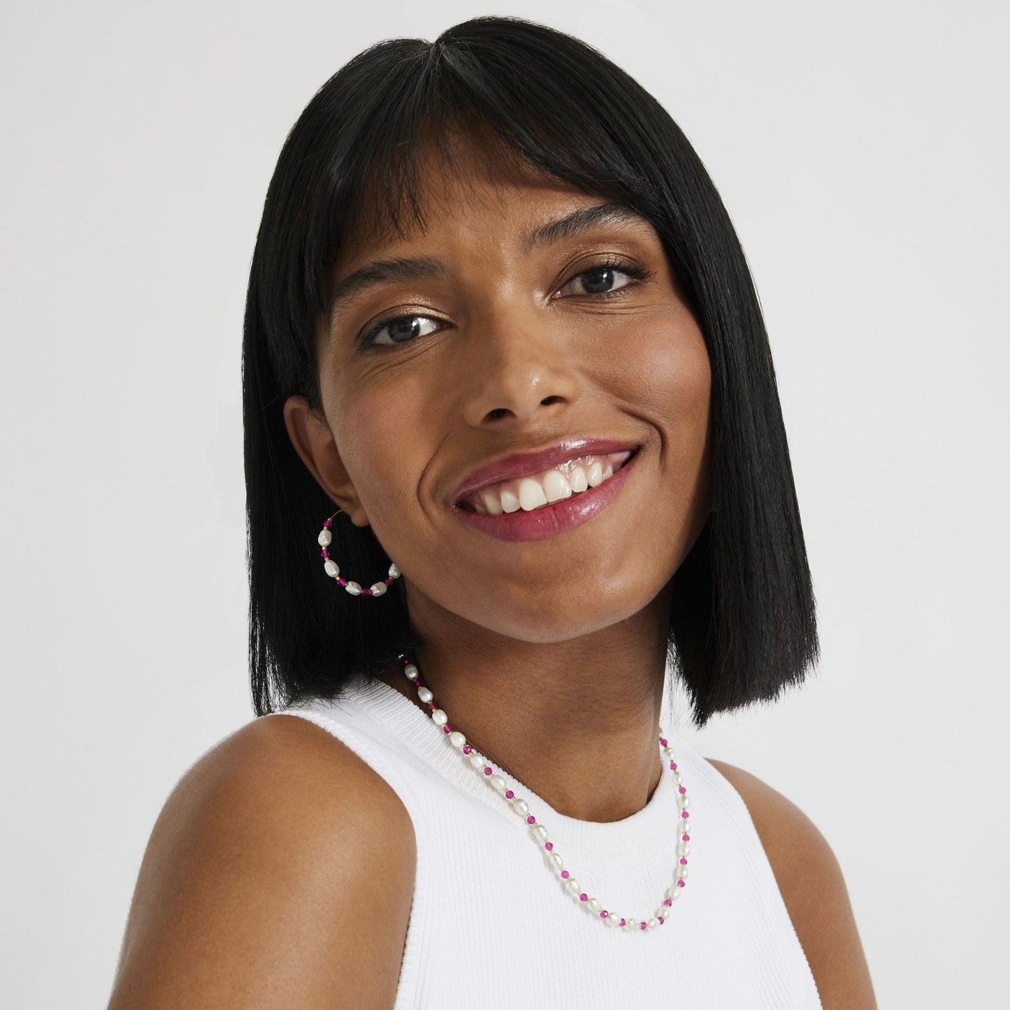 Collar acabado oro 18k