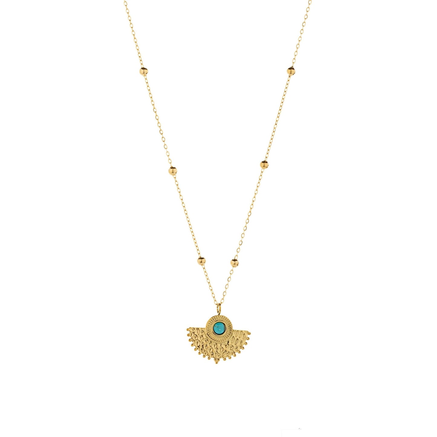 Collar acabado oro 18k