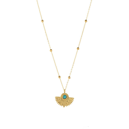 Collar acabado oro 18k