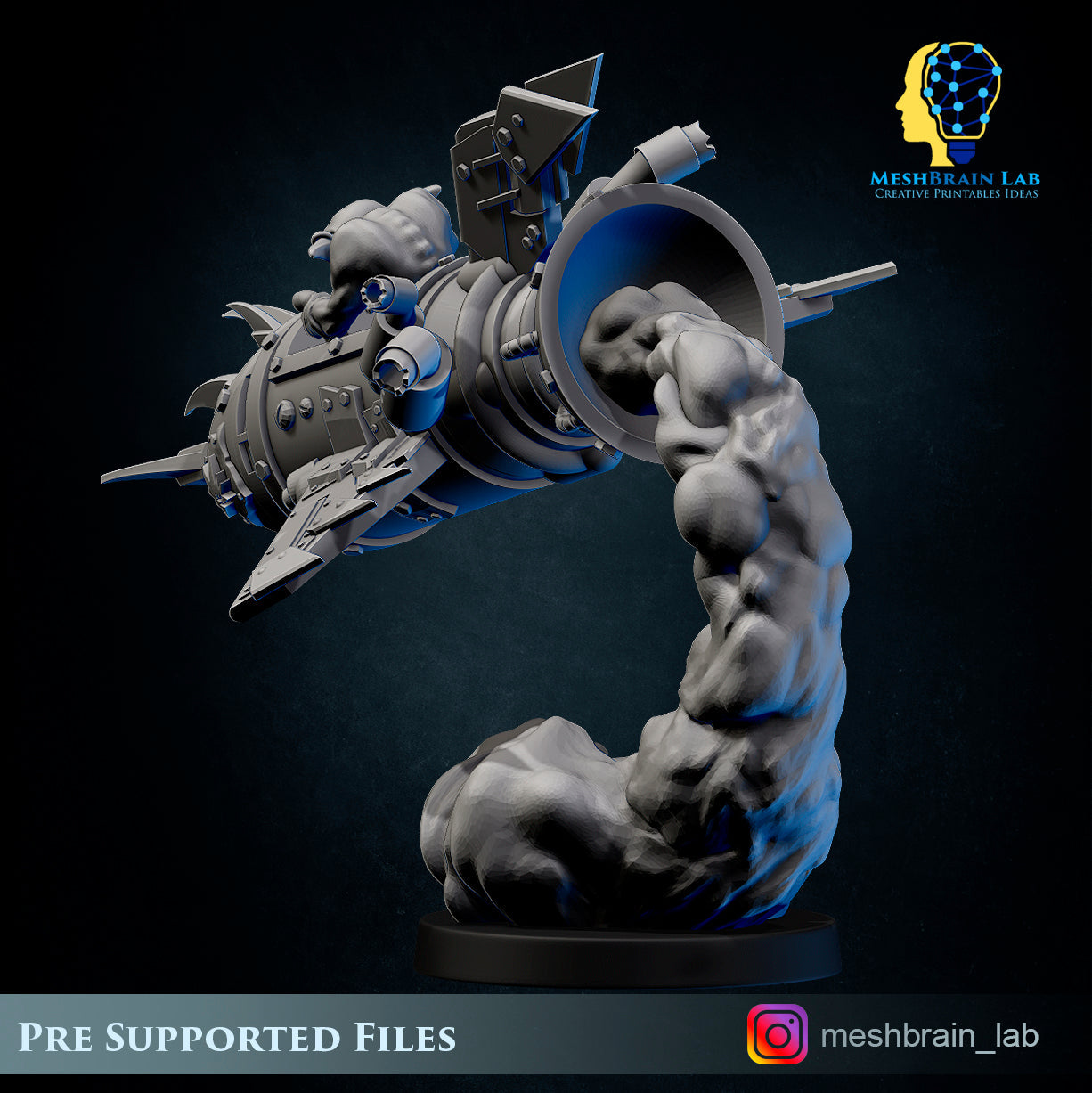 FLying rocket, MeshBrain Lab