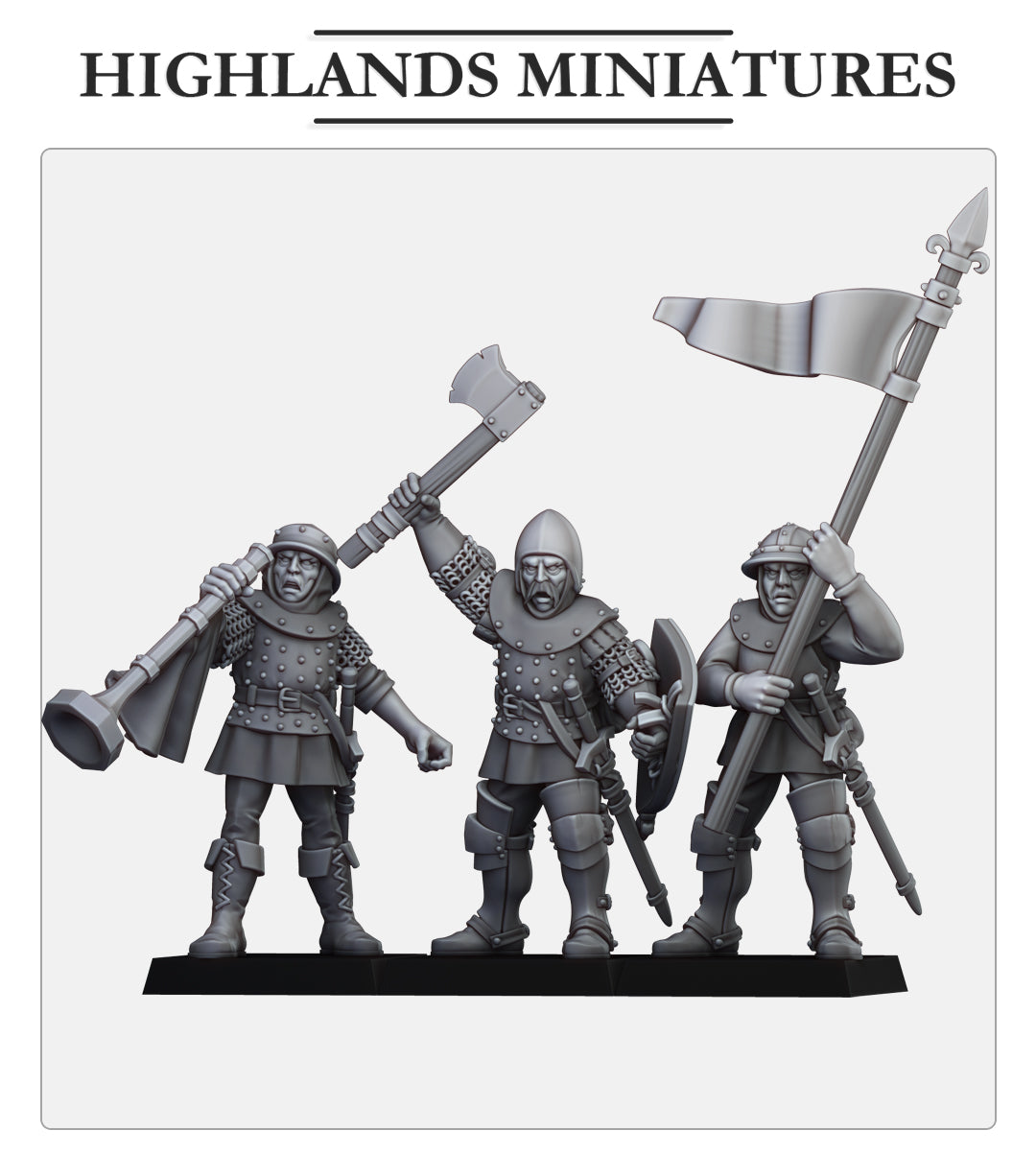 Gallia Shooters, Highlands Miniatures