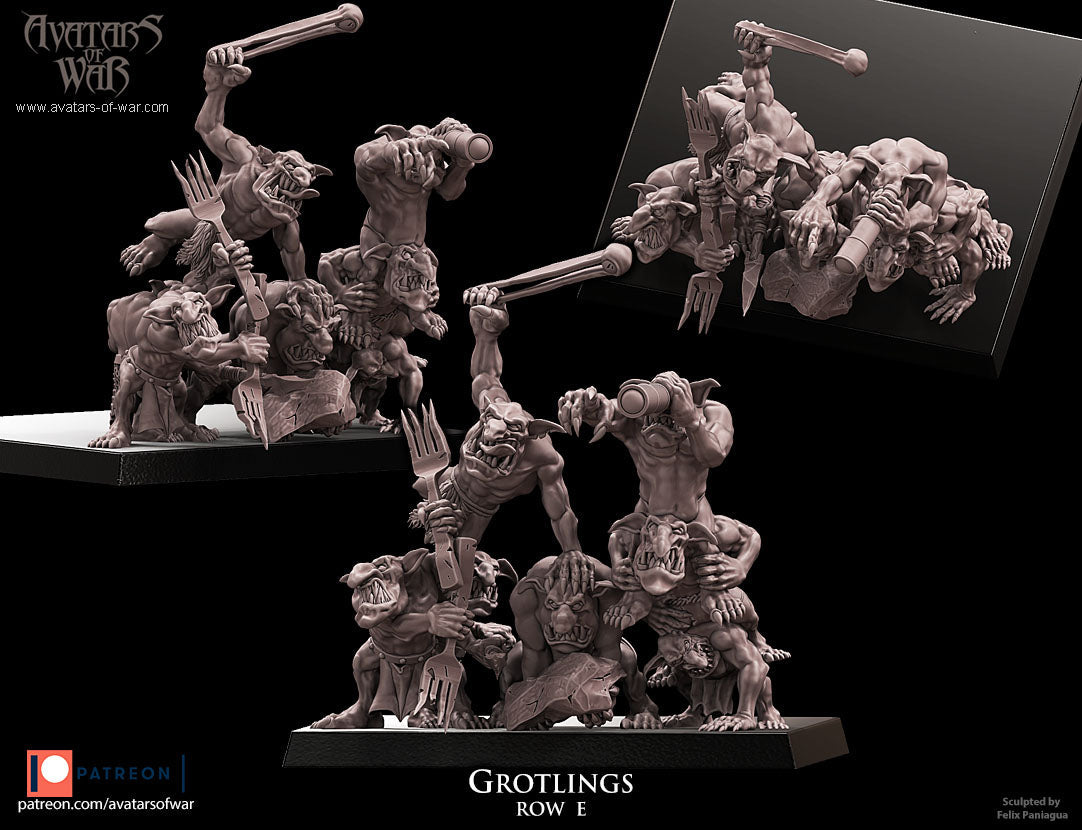 Grotlings, Avatars of War