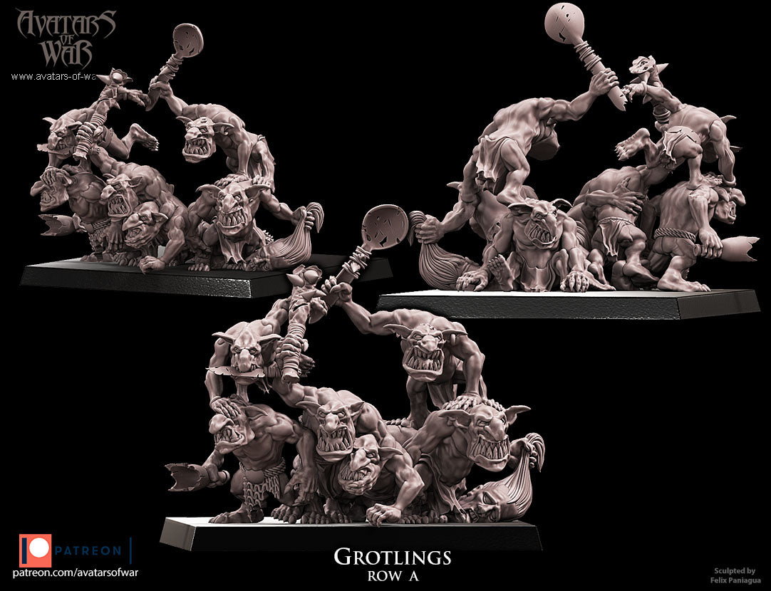 Grotlings, Avatars of War