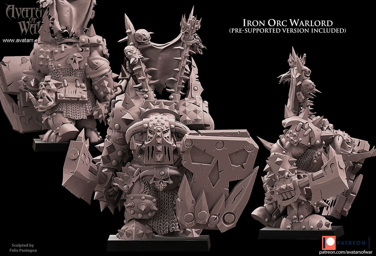 Iron Orc Warlord, Avatars of War