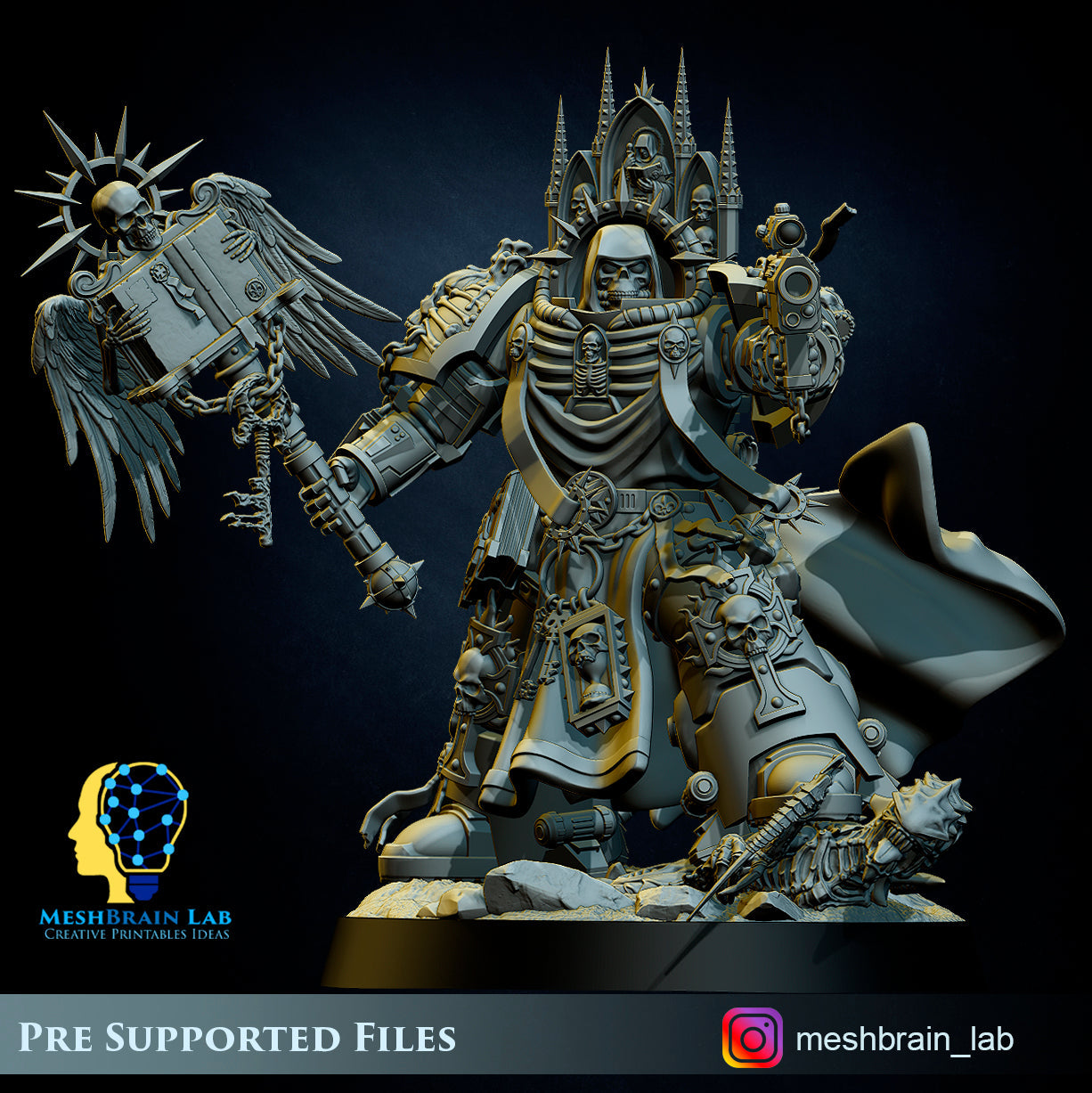 Custos Dogmatis Terminator scale, MeshBrain Lab