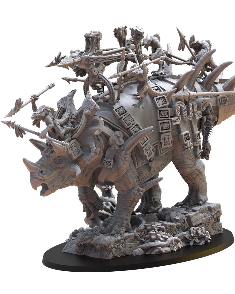 Kuakuauitl With Balista, Lost Kingdom Miniatures