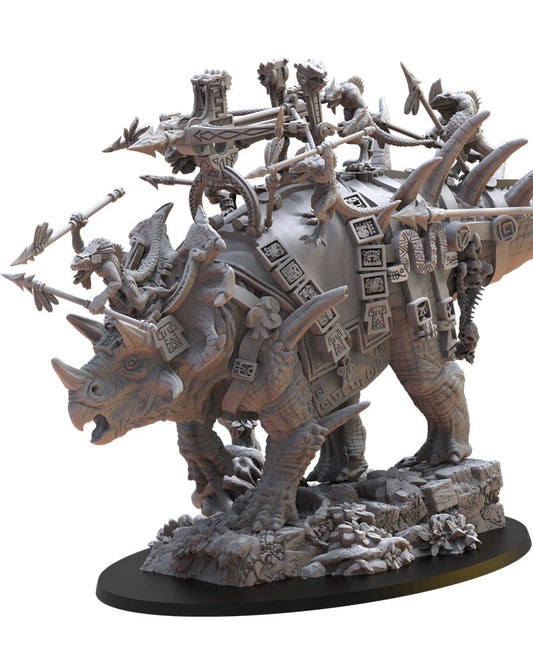 Kuakuauitl With Balista, Lost Kingdom Miniatures