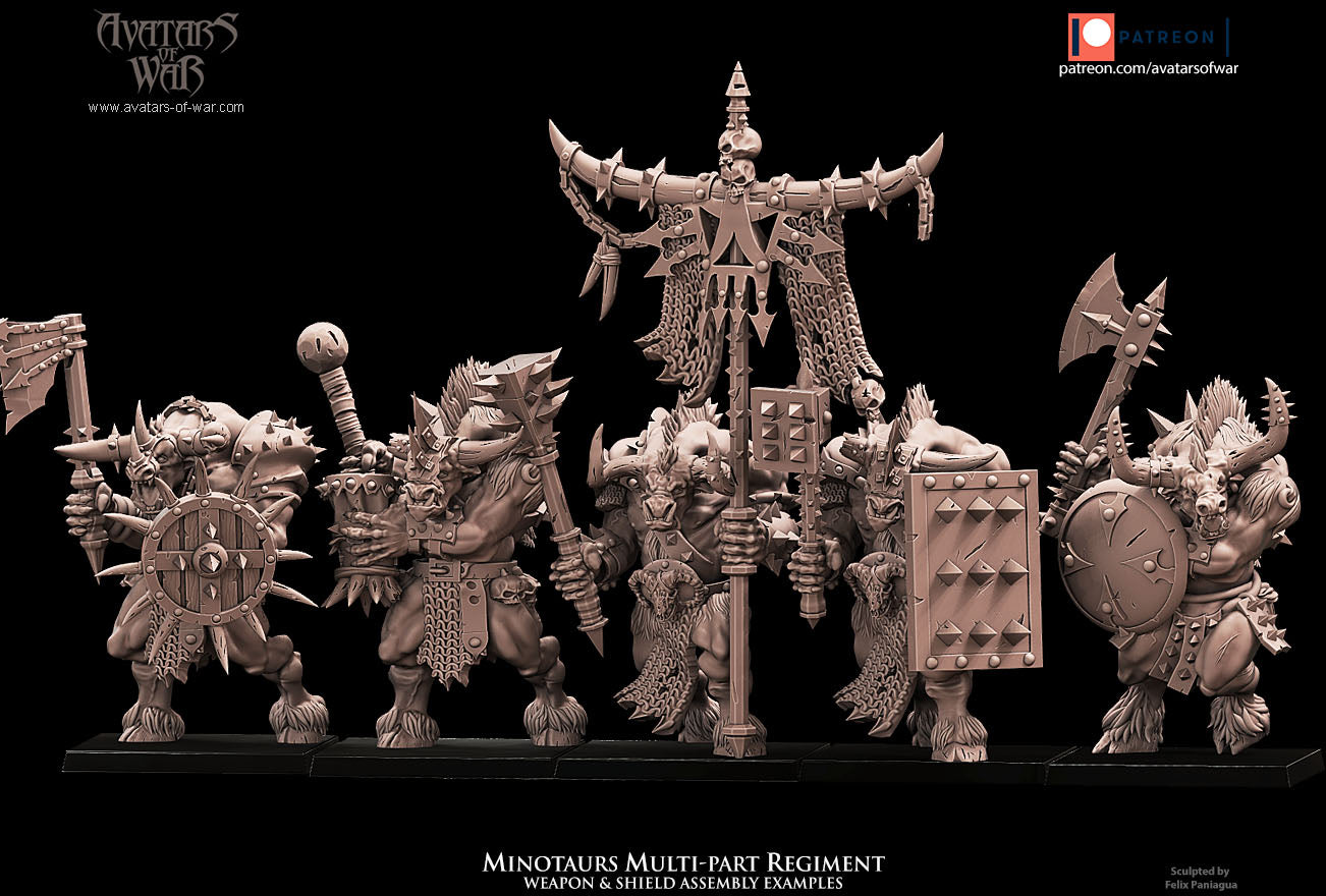 Minotaurs, Avatars of War