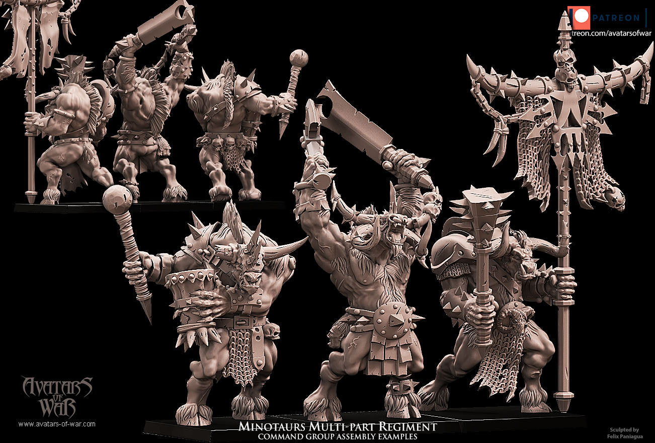 Minotaurs, Avatars of War