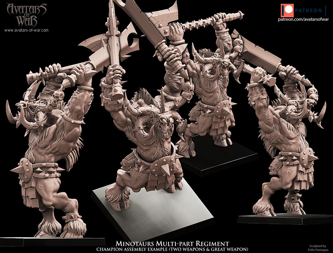 Minotaurs, Avatars of War