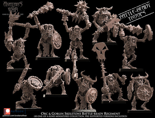 Orcs Skeleton, Avatars of War