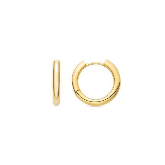 Pendientes acabado baño oro 18K