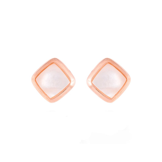 Pendientes acabado en Oro Rosa De 18 Quilates