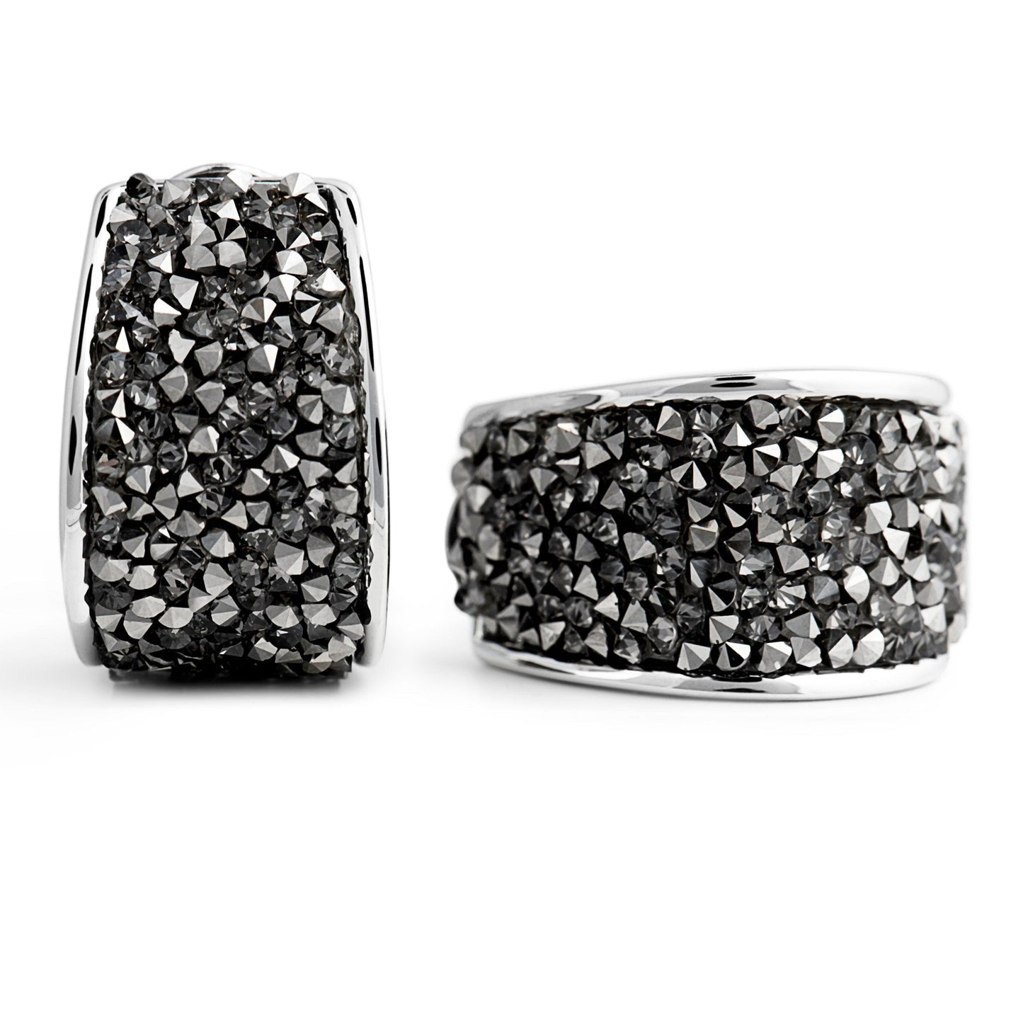 Pendientes acabado en Rodio